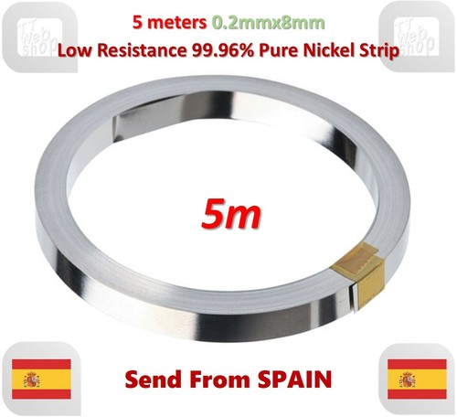 Meters 2mmx8mm pure - pure, nickel