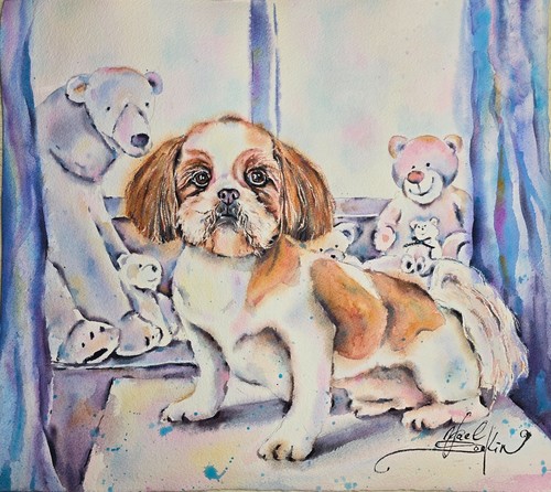 Peinture aquarelle originale