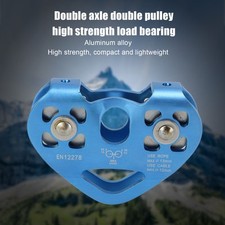 30kN/6700LBS Aluminium Tyrolienne Câble Trolley Vitesse Rapide Poulie D'esc