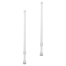  2 Pcs Barre Rideau Douche
