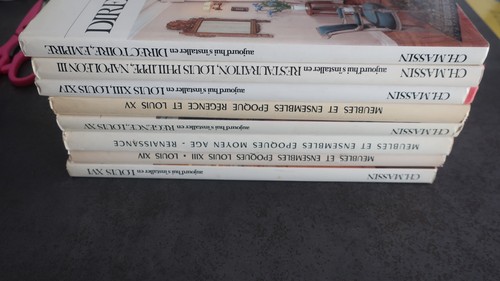 Lot livres meubles et - i9-, livres-
