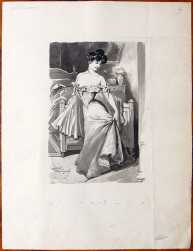 Dessin original lubin - dessin, de