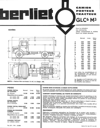 Berliet glc 3 - m, /