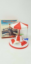 ANCIEN MANEGE AVION MECANIQUE JOUET NOVA