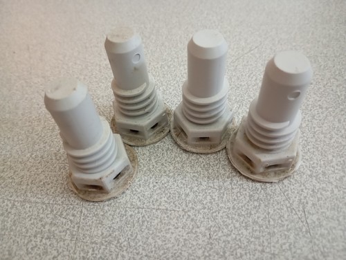 Lot pieds support vis - 4x,