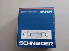Auto Radio Cassette ANCIEN PO GO FM STEREO SF 2424 SCHNEIDER 