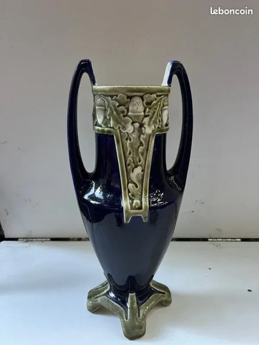 Vase barbotine style art - vase,