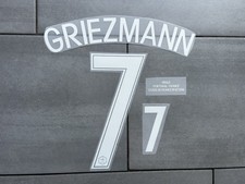 Flocage GRIEZMANN #7 Maillot
