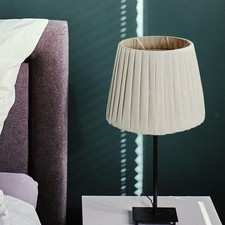 Abat-jour plissé pour lampe