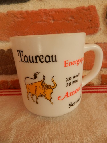 Ancien mug tasse signe - ,