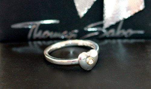 Bague thomas sabo cœur - thomas,
