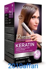 Kativa Keratin Kit Lisse Brésilien Xpress - Lisser les Cheveux - Végétalien