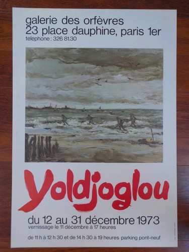 Affiche yoldjoglou galerie - affiche,