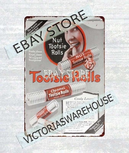 1920 tootsie rolls caramel nut - tootsie,
