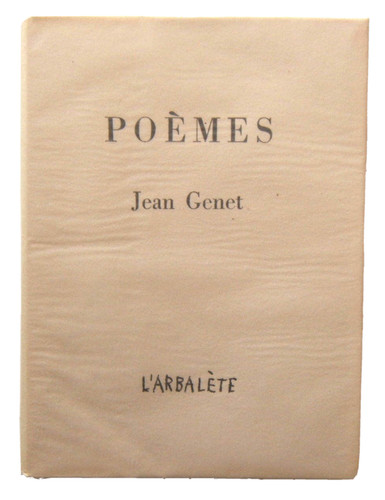 Genet jean poèmes 100 sur - jean., 1/100