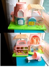 Vintage 1986 Maison 2215 Poupée PINYPON LA CASA GRANDE Multi fonctions Rotations