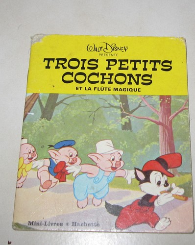 Walt disney trois petits - walt,