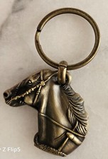 Porte-Clés Tête De Cheval Métal