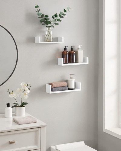 étagère blanc meuble - x3,