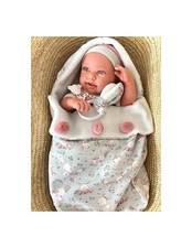 bébé sexué  fille antonio juan tenue sucette nid d'ange jouet reborn neuf