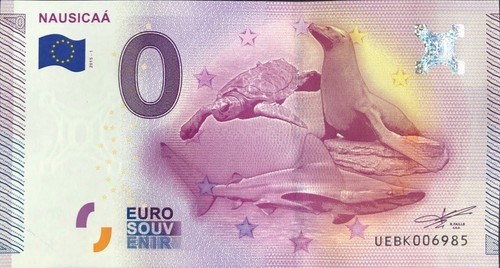 Billet euro nausicaa - billet,