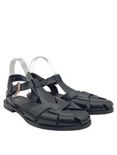 ZARA Sandales confort Dames Sandales T EU 41 noir style décontracté