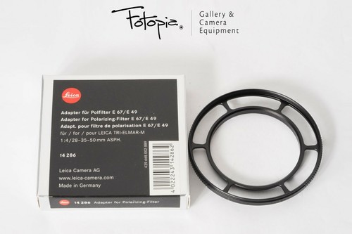New leica e49 e67 adapter - new,