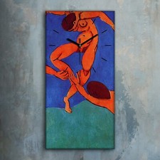 Horloge décorative sur toile 30x60 Danse Henri Matisse  Maison Décoration