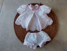 Robe et culotte Gégé pour poupée de 38 cm