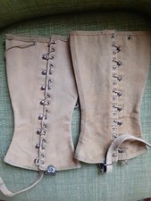 Paire de guêtres us américain terrain ww2