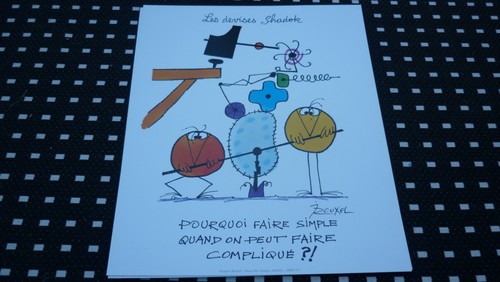 Affiche les devises shadok - devises,