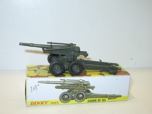 Dinky toys 155mm - 155mm, howitzer