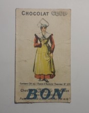 carte ancienne chromo CHOCOLAT