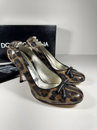 Dolce gabbana leopard patent - leopard,