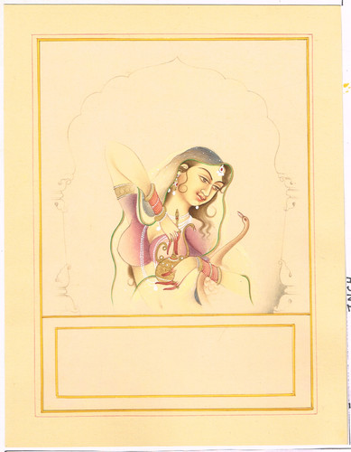 Main peinture miniature - main, de