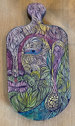 Mnisser abes 35x18cm peinture - mnisser,