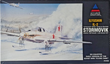 BC926 Accurate Miniatures #3409 1:48 Ilyushin IL-2 Stormovik "Ski Equipped" Kit