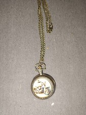 Montre de poche à quartz motif Moto neuf