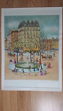 lithographie originale CLAUDE
