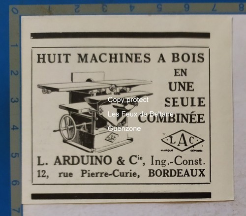 Combiné machine bois - à,