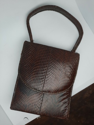 Sac pochette serpent crocodile - pochette,