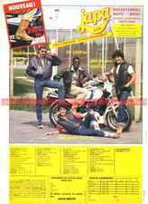 Publicité JAPA Le cuir YAMAHA