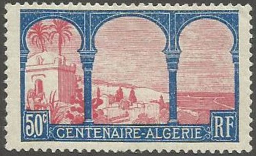 Timbre france 263 algérie - timbre,