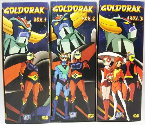 Goldorak coffrets dvd - goldorak, dvd"