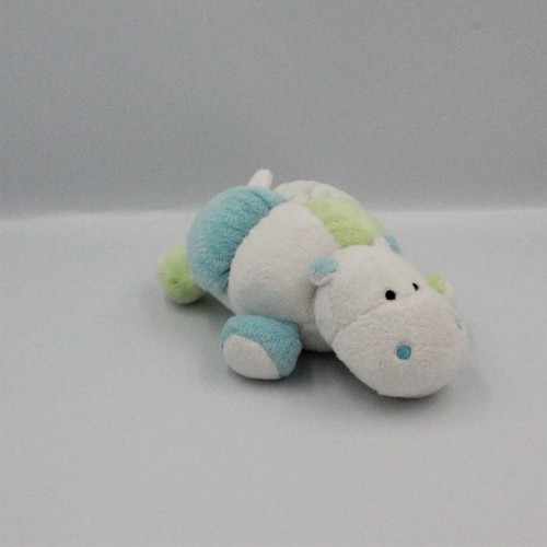Doudou hippopotame blanc - , vert