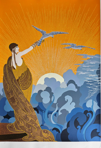 Erte wings victory - of, tableau
