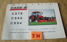 86 pages CASE IH Confidentiel Guide Produit Tracteur série CS no Fiat SFV Ford