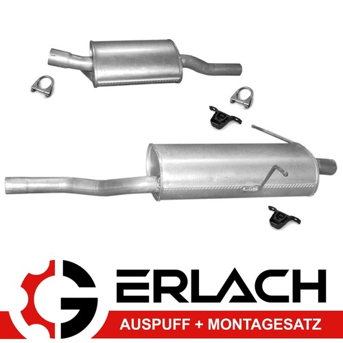 Pot échappement pour bmw - d'échappement,