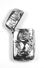 Pyrogène en argent massif à