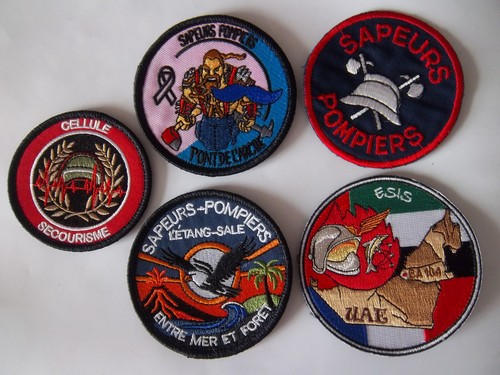 Lot écussons sapeurs - lot, 5